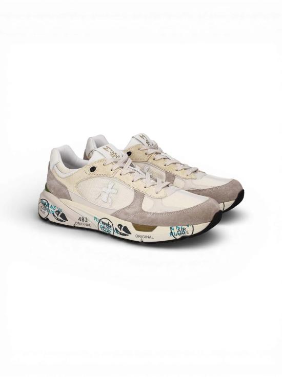 26SS 프리미아타 스니커즈 MASEVAR80188018 Beige - PREMIATA