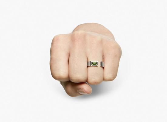  타이틀 오브 워크 반지 작품 제목: 6x4mm 오픈 페리도트  117 - TITLE OF WORK