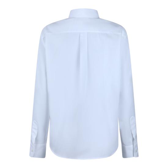 26SS 셀린느 코튼 포플린 릴렉스드 셔츠 RC09X0T01 01BC WHITE - CELINE