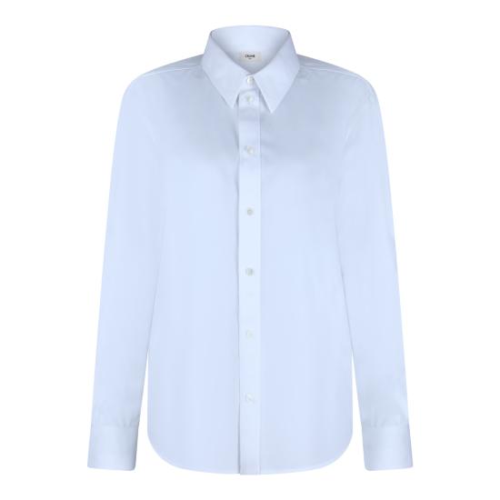 26SS 셀린느 코튼 포플린 릴렉스드 셔츠 RC09X0T01 01BC WHITE