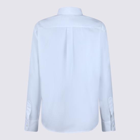 26SS 셀린느 코튼 포플린 릴렉스드 셔츠 RC09X0T01 01BC WHITE - CELINE