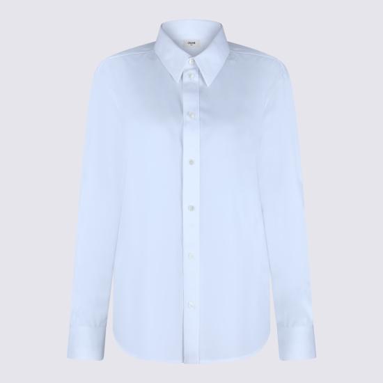 26SS 셀린느 코튼 포플린 릴렉스드 셔츠 RC09X0T01 01BC WHITE - CELINE