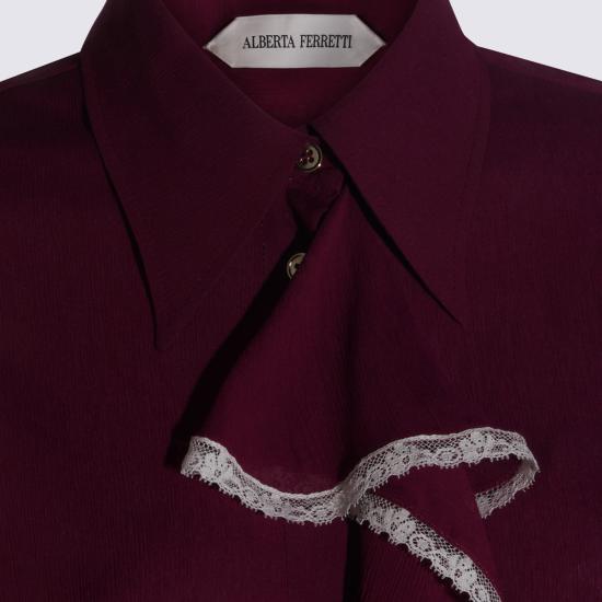 26SS 알베르타 페레티 블라우스 261U0228 16171233 Viola - ALBERTA FERRETTI