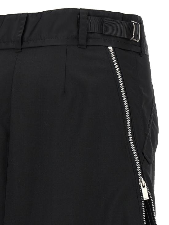 25FW 사카이 미디 스커트 2507949001 - SACAI