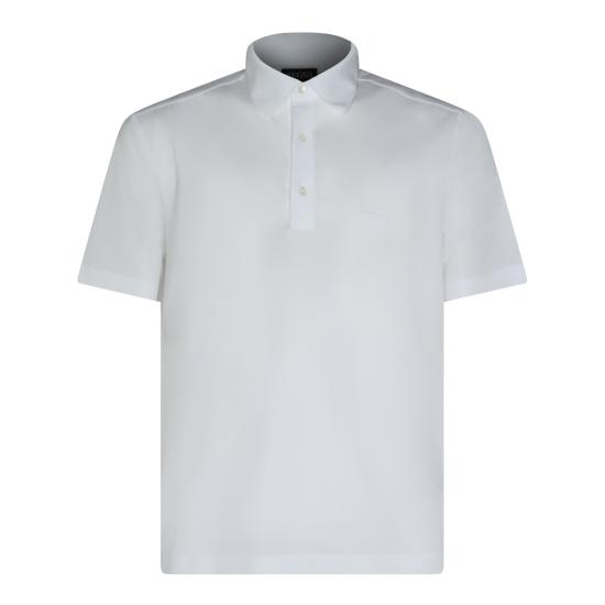 26SS 에르메네질도제냐 폴로 티셔츠 RUH348A3 H794N00 WHITE