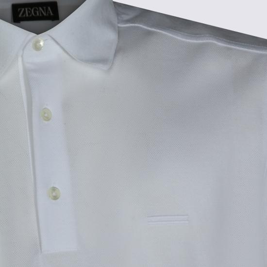 26SS 에르메네질도제냐 폴로 티셔츠 RUH348A3 H794N00 WHITE - ERMENEGILDO ZEGNA