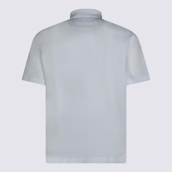 26SS 에르메네질도제냐 폴로 티셔츠 RUH348A3 H794N00 WHITE - ERMENEGILDO ZEGNA