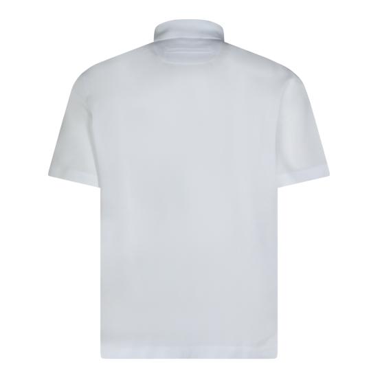 26SS 에르메네질도제냐 폴로 티셔츠 RUH348A3 H794N00 WHITE - ERMENEGILDO ZEGNA