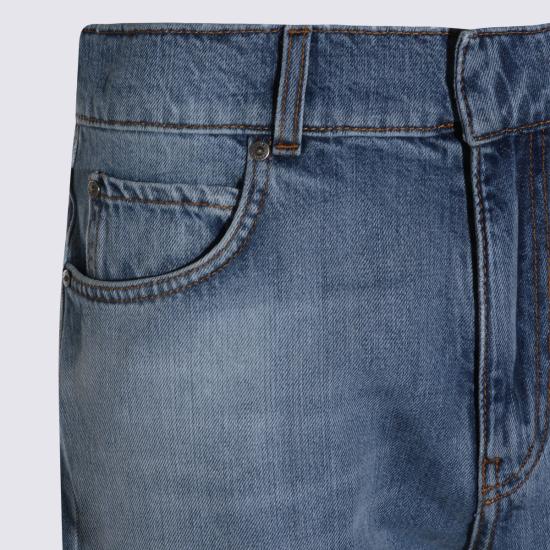 26SS 핑코 데님 팬츠 101733 A323PJO Blue - PINKO