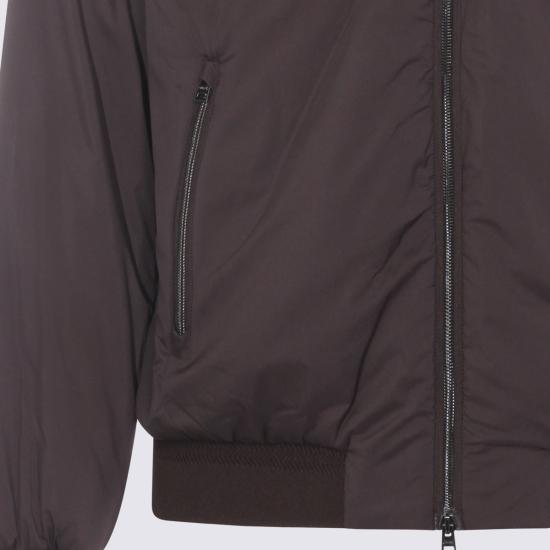 26SS 에르노 에코에이지 하이 카라 봄버 자켓 GI000414U 12456Z8993 Marrone - HERNO