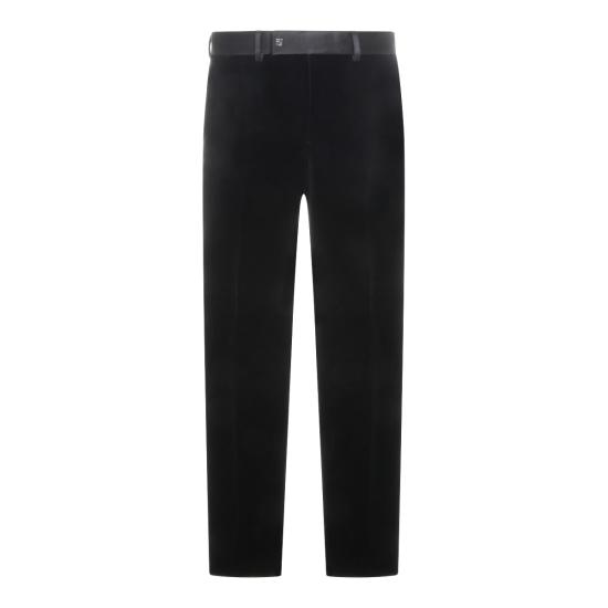 26SS 펜디 벨벳 팬츠 FB1089 AVY1F0QA1 BLACK