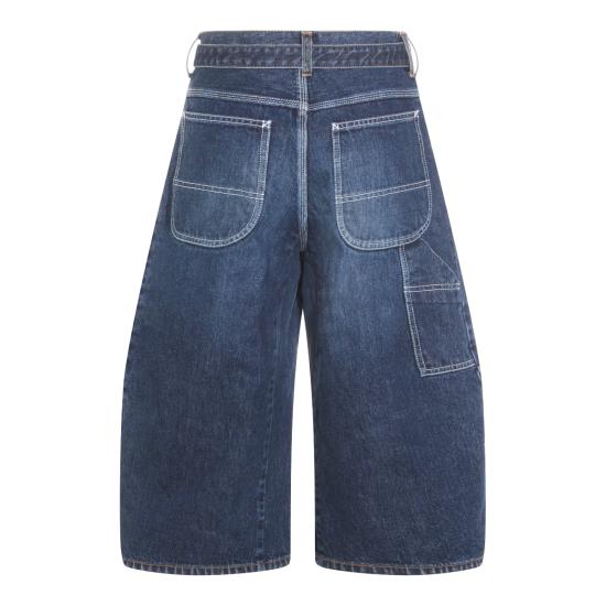 26SS 사카이 데님 숏팬츠 2608317 401 Blue - SACAI
