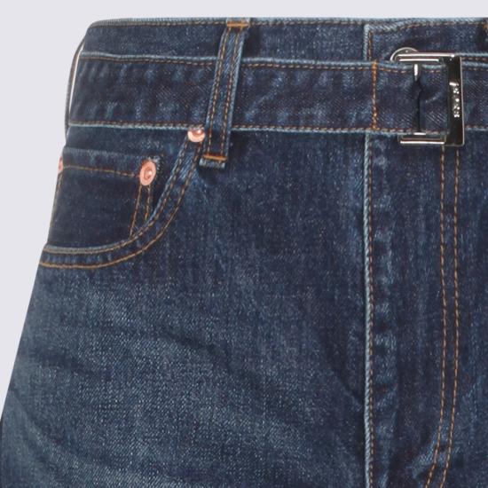 26SS 사카이 데님 숏팬츠 2608317 401 Blue - SACAI