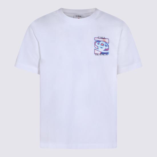 26SS 카사블랑카 반팔 티셔츠 MSP26JTS001 07 White