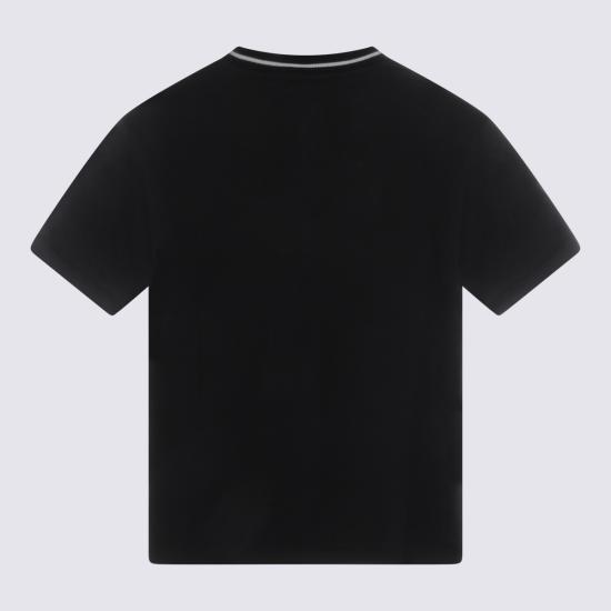 26SS [키즈] 돌체앤가바나 티셔츠 L4JTHV G7PTON0000 Nero - DOLCE & GABBANA