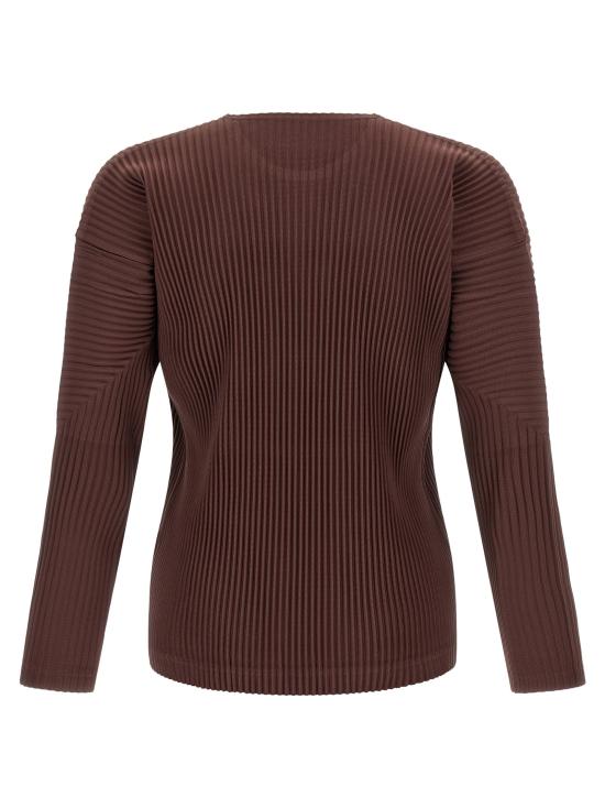 25FW 옴므 플리세 이세이 미야케 컬러 플리츠 긴팔 티셔츠 HP58JK18748 - HOMME PLISSE' ISSEY MIYAKE
