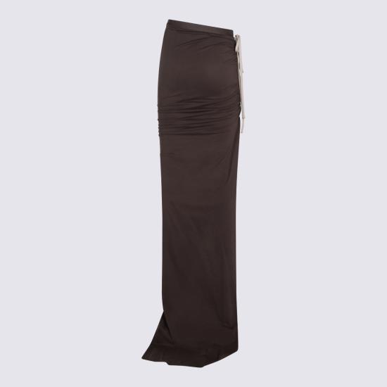 26SS 릭오웬스 몽클레어 롱 스커트 MU01F8H02 89AHD256 DARK DUST - RICK OWENS MONCLER
