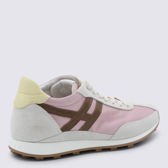 26SS 호간 스니커즈 HXW6990GA20 V0N0FEC ROSA MARRONE GIALLO - HOGAN