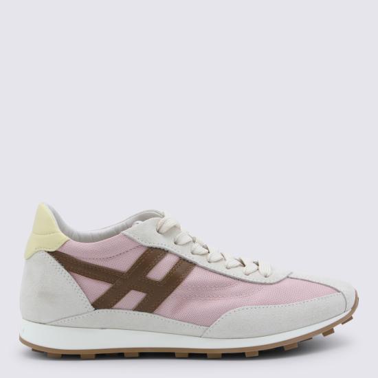 26SS 호간 스니커즈 HXW6990GA20 V0N0FEC ROSA MARRONE GIALLO
