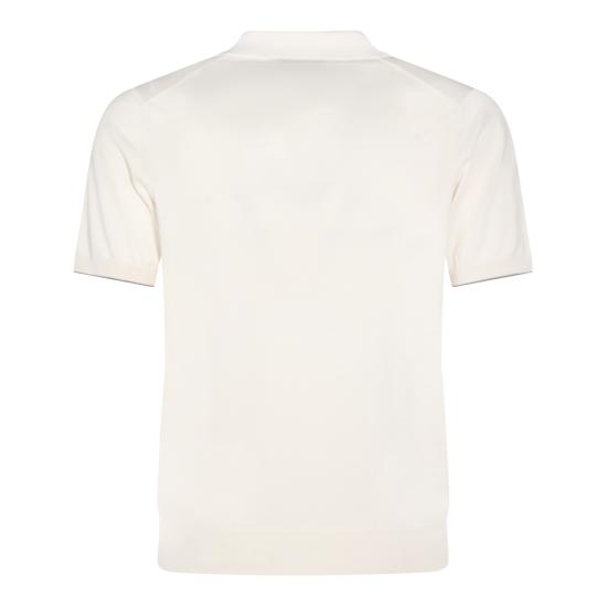 26SS 브루넬로 쿠치넬리 폴로 티셔츠 M29800145 CSG56 ENGLISH WHITE - BRUNELLO CUCINELLI