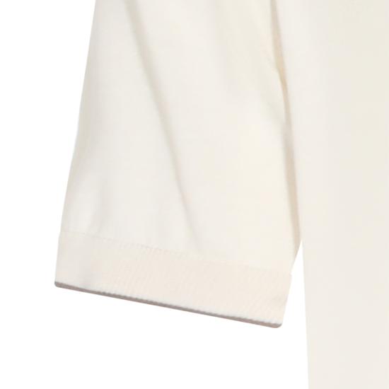 26SS 브루넬로 쿠치넬리 폴로 티셔츠 M29800145 CSG56 ENGLISH WHITE - BRUNELLO CUCINELLI