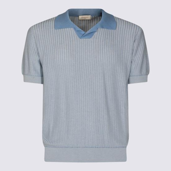 26SS 피아젠차 폴로 티셔츠 M1540022001 021635 Azzurro