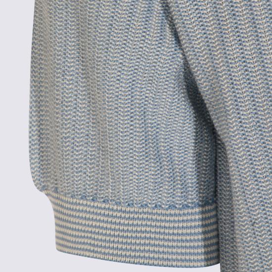 26SS 피아젠차 폴로 티셔츠 M1540022001 021635 Azzurro - PIACENZA 1733