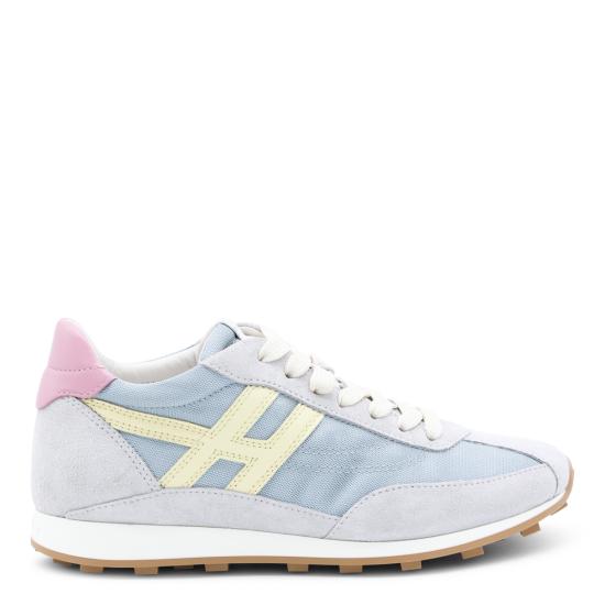 26SS 호간 스니커즈 HXW6990GA20 V0O0FEB AZZURRO GIALLO ROSA