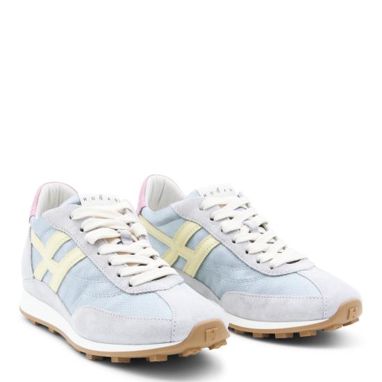 26SS 호간 스니커즈 HXW6990GA20 V0O0FEB AZZURRO GIALLO ROSA - HOGAN
