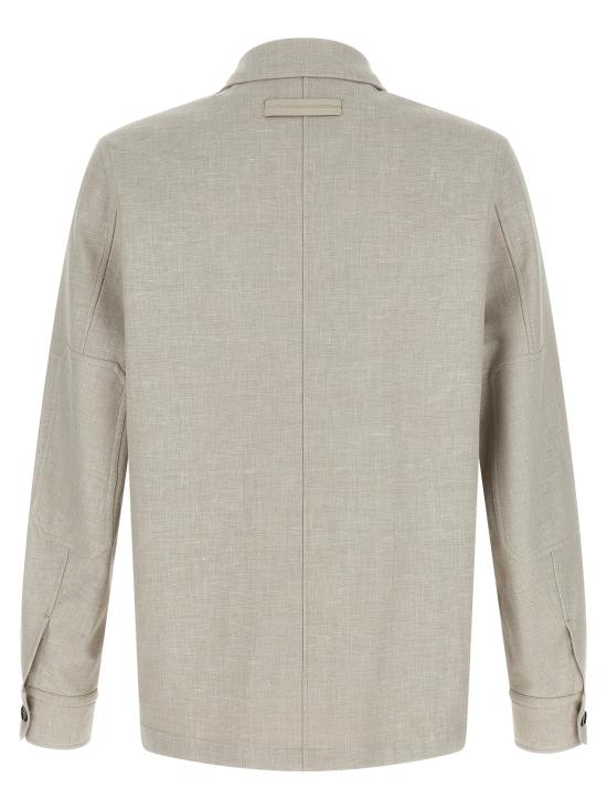 26SS 에르메네질도제냐 긴팔 셔츠 UHV22A3SOT6BN07262 - ERMENEGILDO ZEGNA