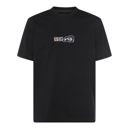 26SS 와이쓰리 반팔 티셔츠 KQ9750 BLACK
