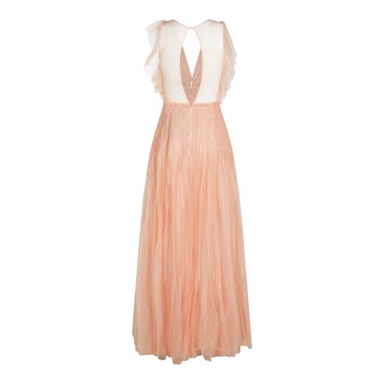 26SS 엘리자베타프랜치 롱 원피스 AR80J62E2 EA1 Nude - ELISABETTA FRANCHI