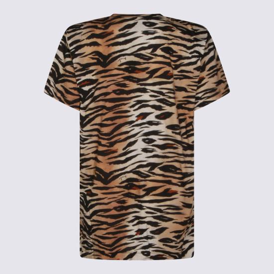 26SS 핑코 숏 원피스 106579 A37ZZC8 ANIMALIER