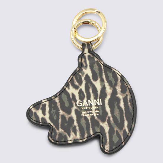 26SS 가니 키링 B3010056 099 BLACK - GANNI