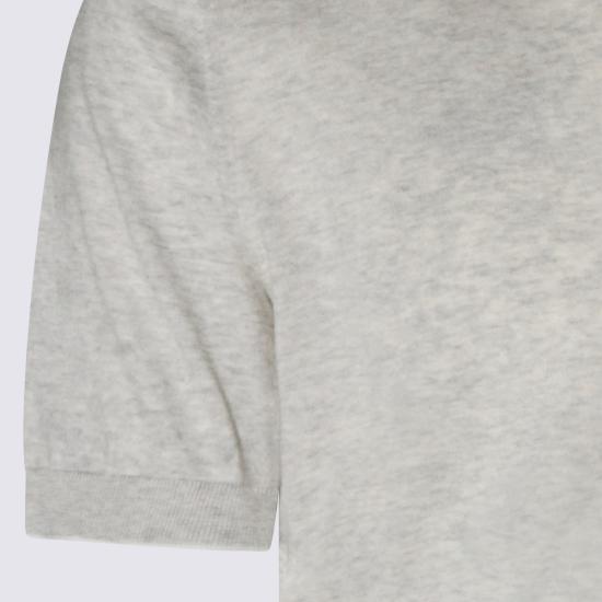 26SS 브루넬로 쿠치넬리 폴로 티셔츠 M29800145 CI807 GREY - BRUNELLO CUCINELLI