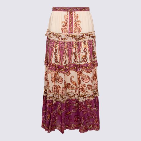 26SS 팜 리오 롱 스커트 344137 26029 DELICATE AINIKA SAND