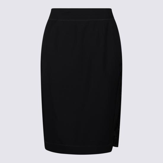 25FW 마르지엘라 미디 스커트 S51ME0045 MTN107524 BLUE NAVY