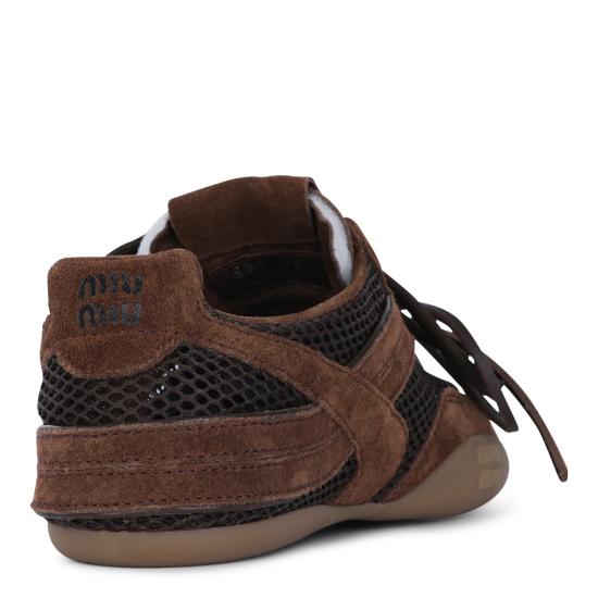 26SS 미우미우 스니커즈 5E589EF005 3KU1F0324 CACAO - MIU MIU