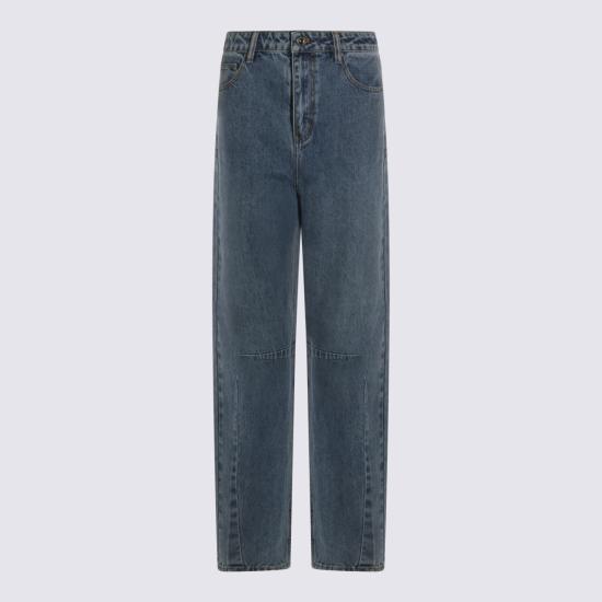 26SS 셀프 포트레이트 데님 팬츠 RS26813PBL BLUE - SELF PORTRAIT