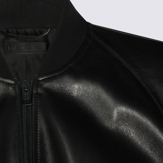 26SS 발렌시아가 가죽 자켓 872003 TUS111000 BLACK - BALENCIAGA