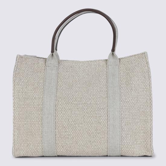 26SS 더로우 토트백 W2041 W18W14CLSDS CLAY SHELL DEEP BROWN ANS - THE ROW