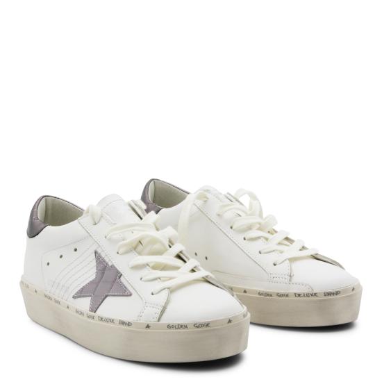 26SS 골든구스 하이스타 스니커즈 GWF00118 F00786512352 WHITE GREY LILAC - GOLDEN GOOSE
