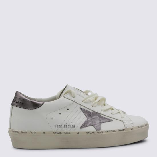 26SS 골든구스 하이스타 스니커즈 GWF00118 F00786512352 WHITE GREY LILAC - GOLDEN GOOSE
