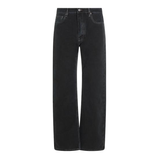 26SS 오프화이트 데님 팬츠 OMCE04JS26 FAB0030001 BLACK