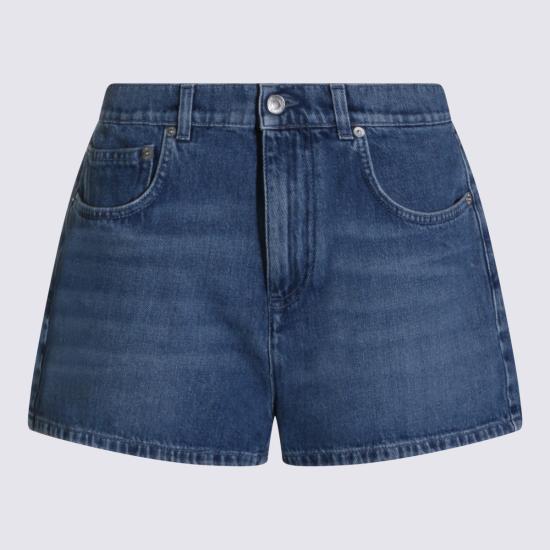 26SS 모스키노 데님 숏팬츠 261E0342 05390285 Blue