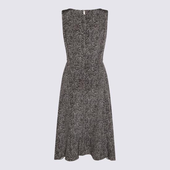 25FW 돌체앤가바나 미디 원피스 F6TWAT FSA70HH5QS Grey - DOLCE & GABBANA