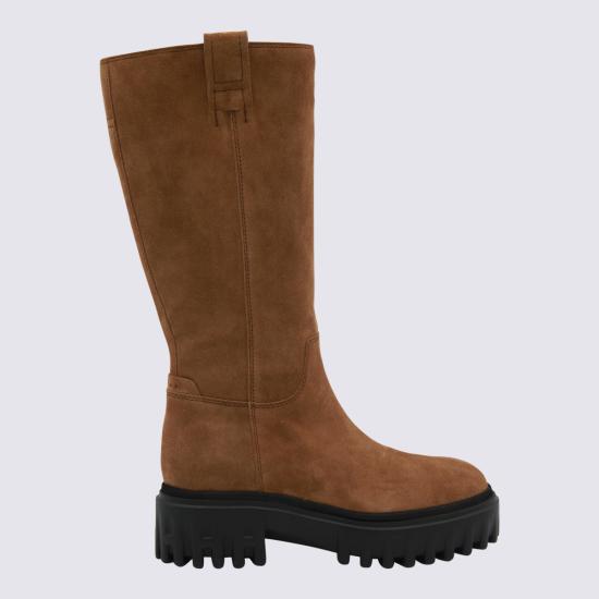 25FW 호간 부츠 HXW7000FV40 BYES609 Brown