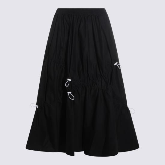26SS 모스키노 롱 스커트 261E0106 05311555 Nero