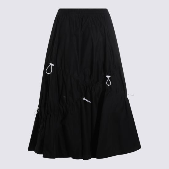 26SS 모스키노 롱 스커트 261E0106 05311555 Nero - MOSCHINO