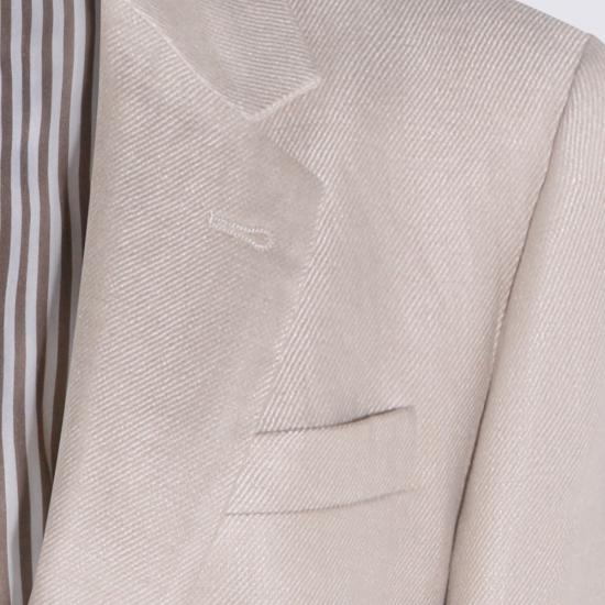 26SS 브루넬로 쿠치넬리 수트 자켓 MH5277519 C9272 PALE OAK - BRUNELLO CUCINELLI